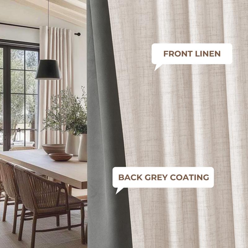 2pcs Blackout Curtains