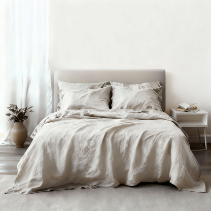 100% Natural Linen Bedset